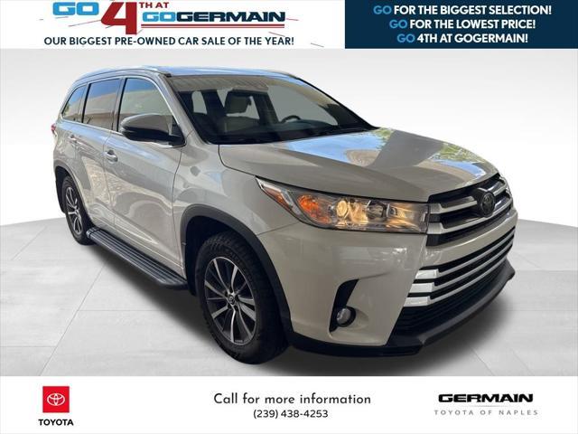 used 2018 Toyota Highlander car, priced at $23,586