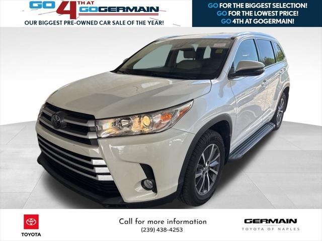 used 2018 Toyota Highlander car, priced at $23,586