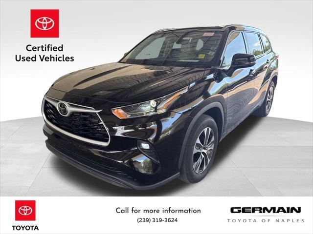 used 2022 Toyota Highlander car, priced at $34,586
