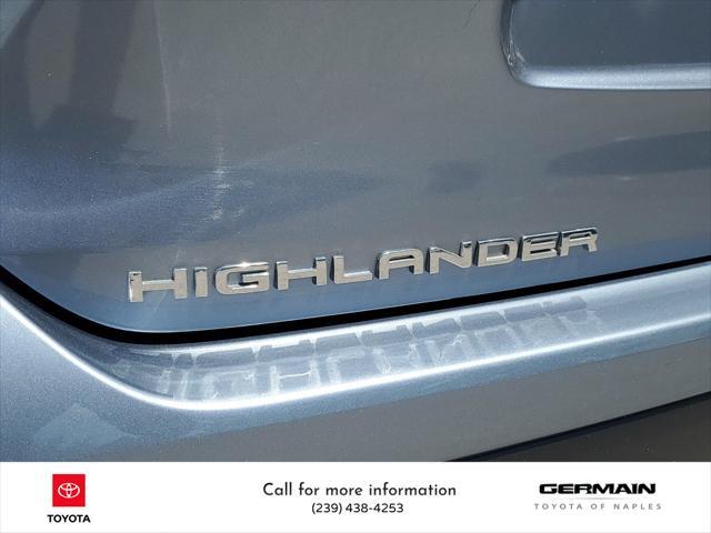 used 2020 Toyota Highlander car, priced at $23,950