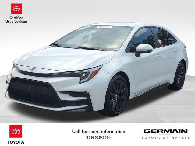 used 2024 Toyota Corolla car, priced at $22,552