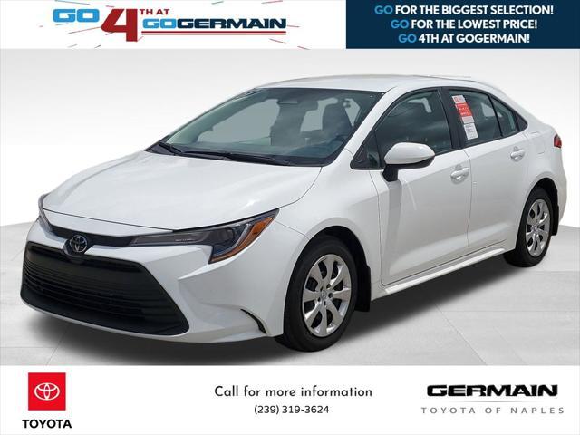 new 2025 Toyota Corolla car, priced at $23,419