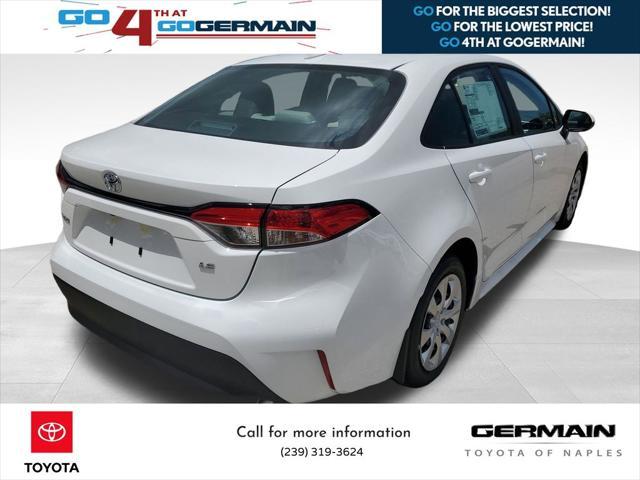 new 2025 Toyota Corolla car, priced at $23,419