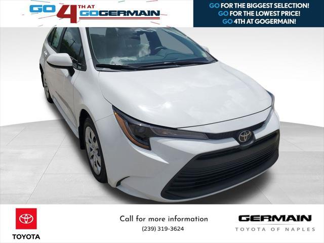 new 2025 Toyota Corolla car, priced at $23,419
