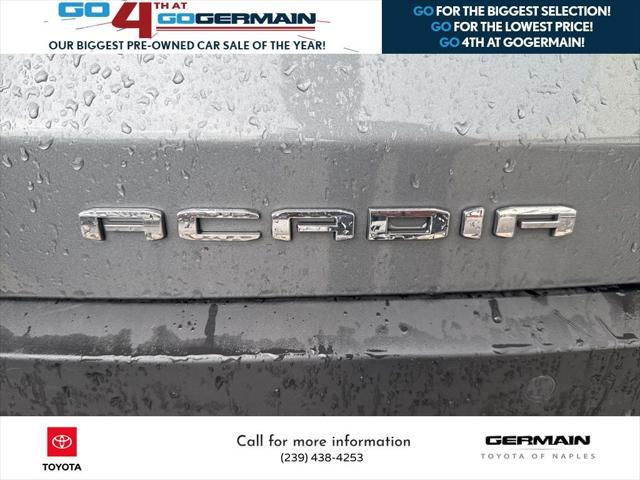 used 2022 GMC Acadia car, priced at $21,950