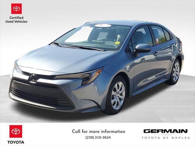 used 2024 Toyota Corolla car, priced at $19,553