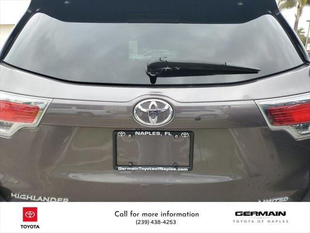 used 2014 Toyota Highlander car, priced at $15,950