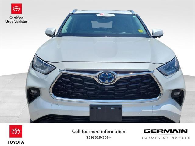 used 2022 Toyota Highlander Hybrid car, priced at $38,552