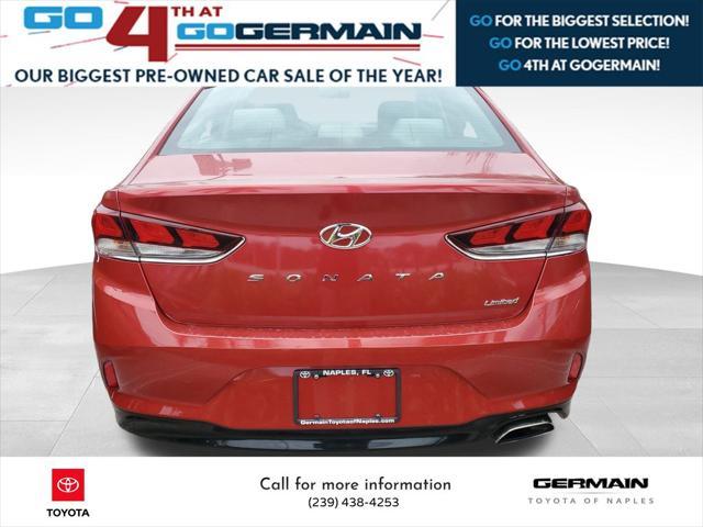 used 2018 Hyundai Sonata car, priced at $16,950