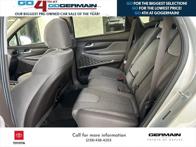 used 2019 Hyundai Santa Fe car, priced at $12,986