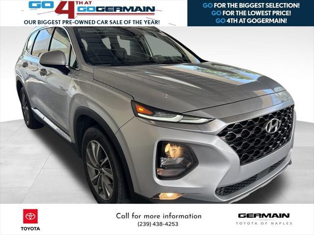 used 2019 Hyundai Santa Fe car, priced at $12,986