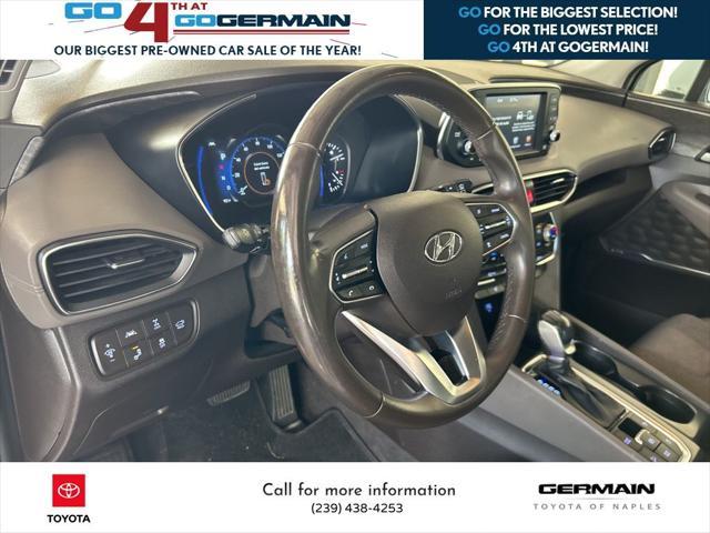 used 2019 Hyundai Santa Fe car, priced at $12,986