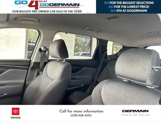 used 2019 Hyundai Santa Fe car, priced at $12,986
