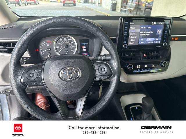 used 2022 Toyota Corolla car, priced at $19,886