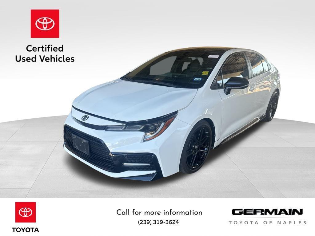 used 2021 Toyota Corolla car, priced at $18,586