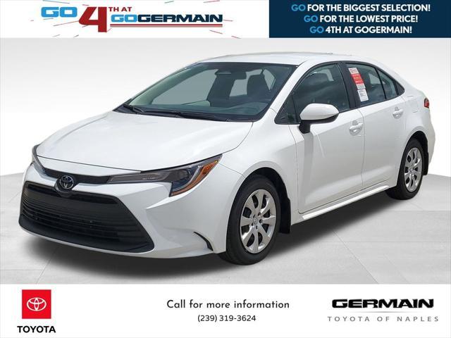 new 2025 Toyota Corolla car, priced at $23,419