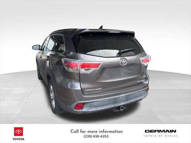 used 2014 Toyota Highlander car, priced at $20,000