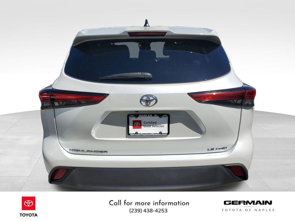 used 2022 Toyota Highlander car, priced at $23,774