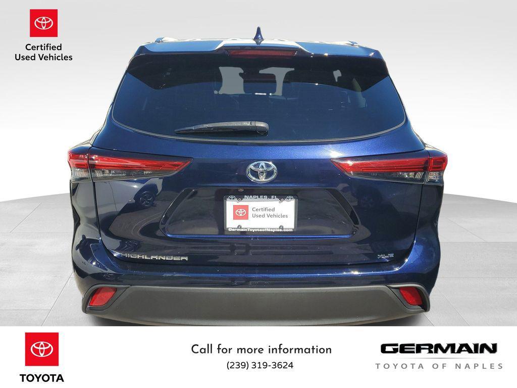 used 2021 Toyota Highlander car, priced at $26,772