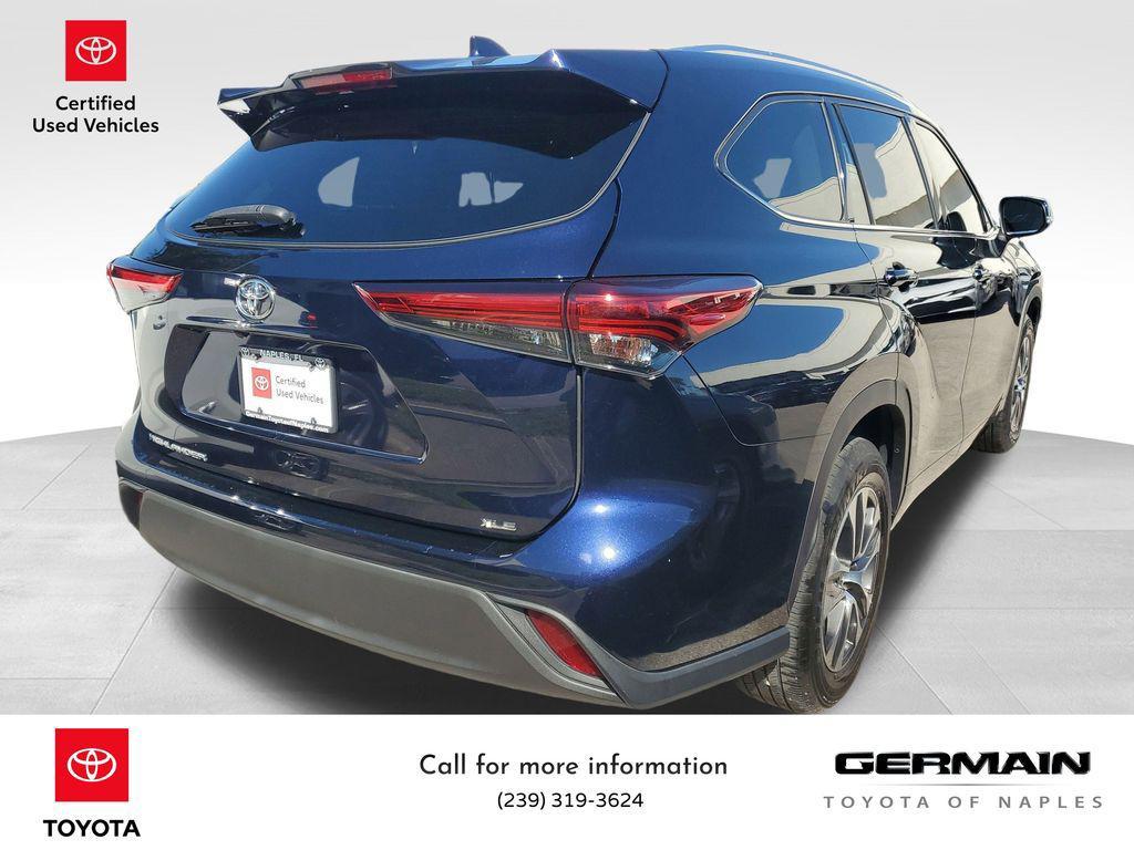 used 2021 Toyota Highlander car, priced at $26,772