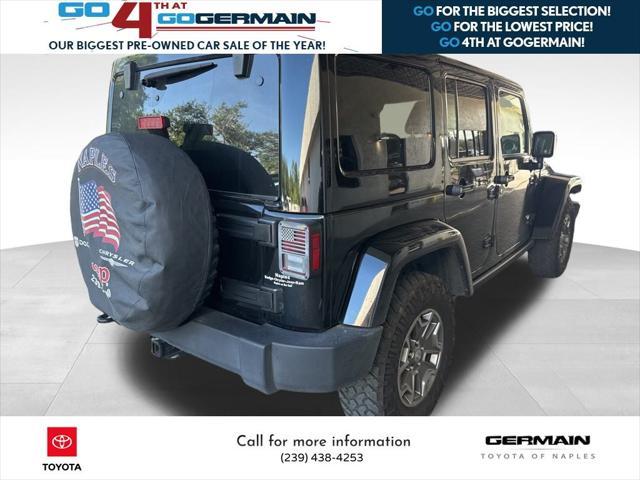 used 2016 Jeep Wrangler Unlimited car, priced at $25,986