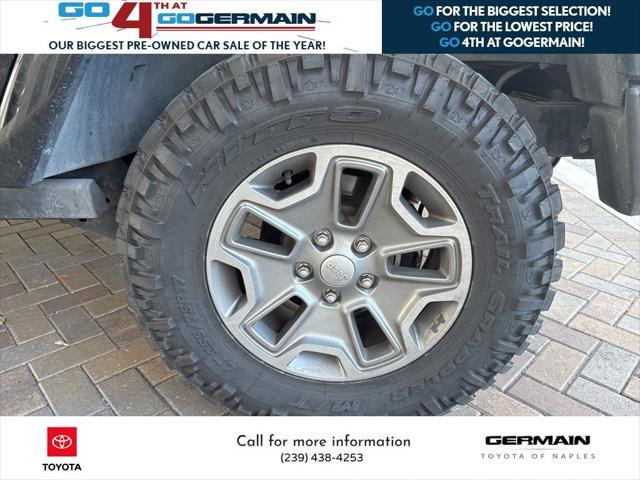 used 2016 Jeep Wrangler Unlimited car, priced at $25,986