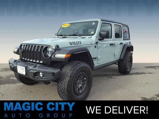 used 2023 Jeep Wrangler car, priced at $33,988