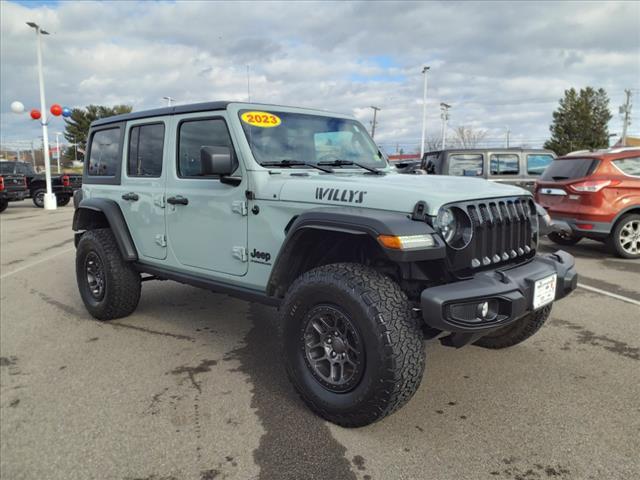 used 2023 Jeep Wrangler car, priced at $33,988