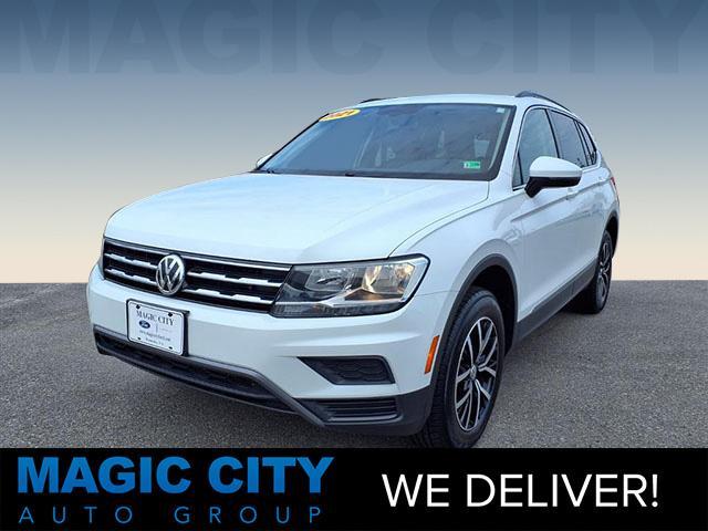 used 2021 Volkswagen Tiguan car, priced at $20,995