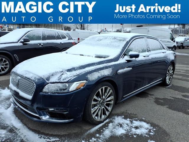 used 2017 Lincoln Continental car, priced at $25,595