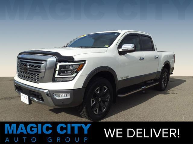 used 2021 Nissan Titan car, priced at $37,500