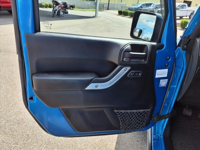 used 2015 Jeep Wrangler car, priced at $26,595