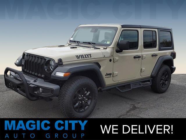used 2022 Jeep Wrangler Unlimited car, priced at $33,322