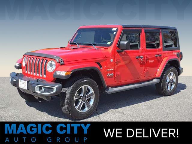 used 2019 Jeep Wrangler Unlimited car, priced at $32,503
