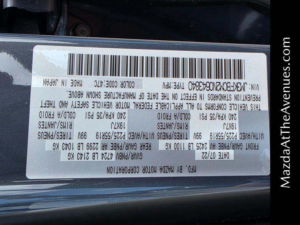used 2022 Mazda CX-5 car, priced at $24,447