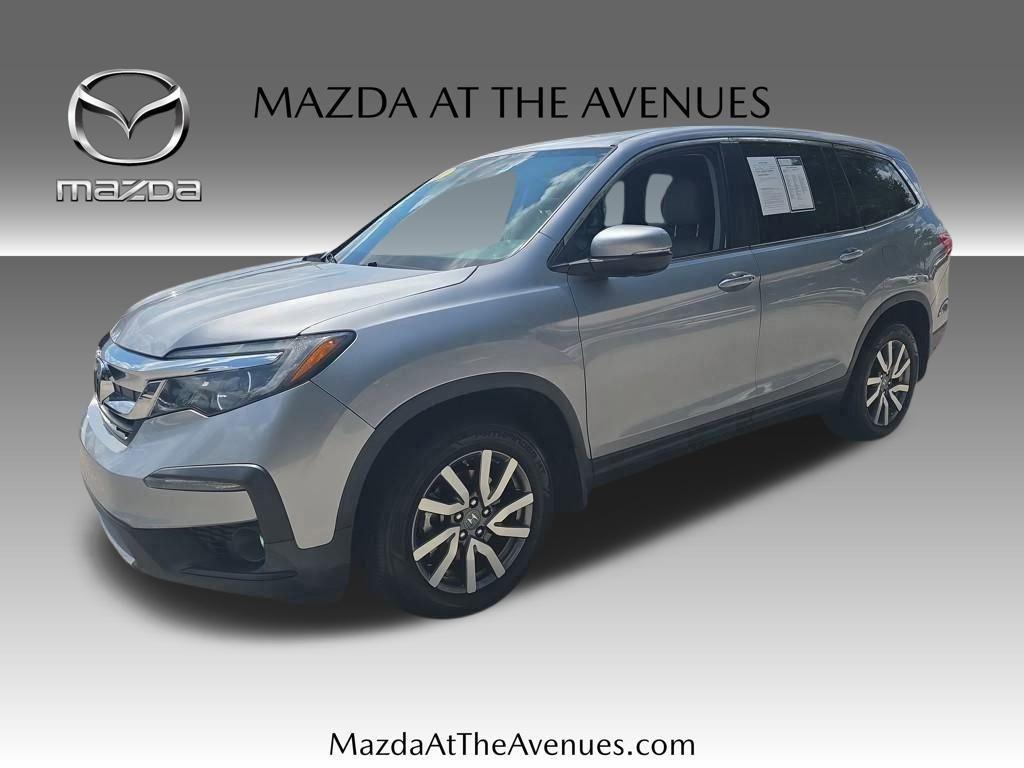 used 2021 Honda Pilot car, priced at $18,356
