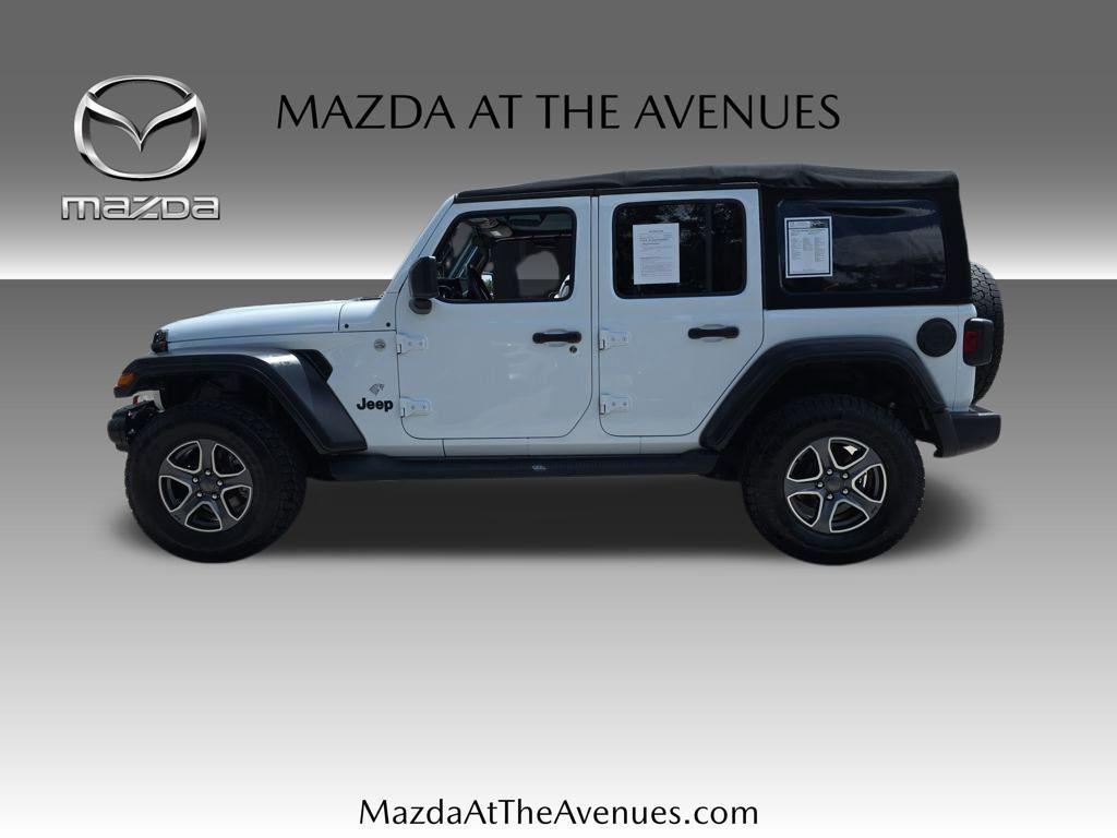 used 2018 Jeep Wrangler Unlimited car, priced at $21,000
