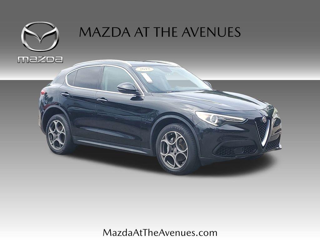 used 2018 Alfa Romeo Stelvio car, priced at $13,994