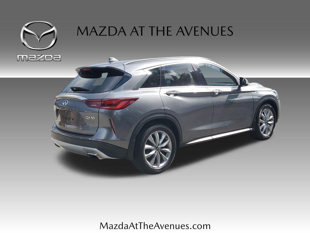 used 2022 INFINITI QX50 car, priced at $27,625