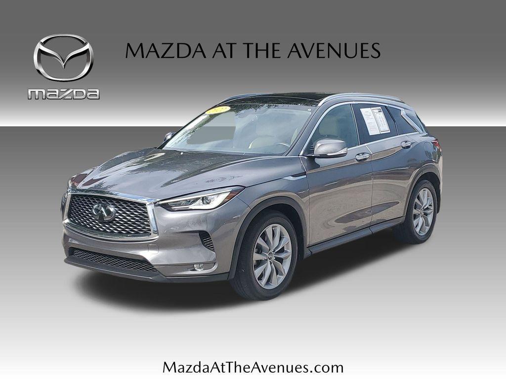 used 2022 INFINITI QX50 car, priced at $27,625