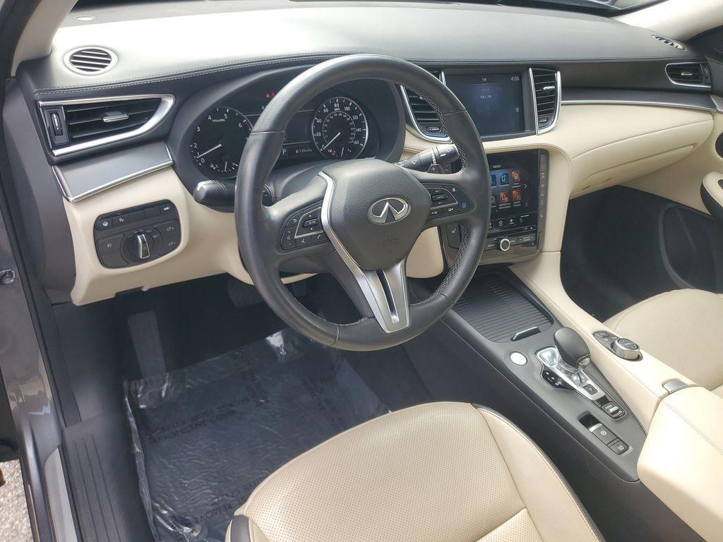 used 2022 INFINITI QX50 car, priced at $27,625