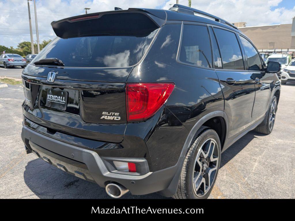 used 2022 Honda Passport car, priced at $36,881