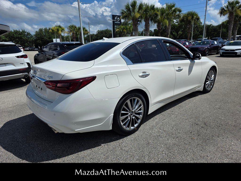 used 2022 INFINITI Q50 car, priced at $30,855