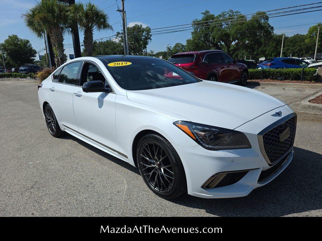 used 2019 Genesis G80 car, priced at $28,458