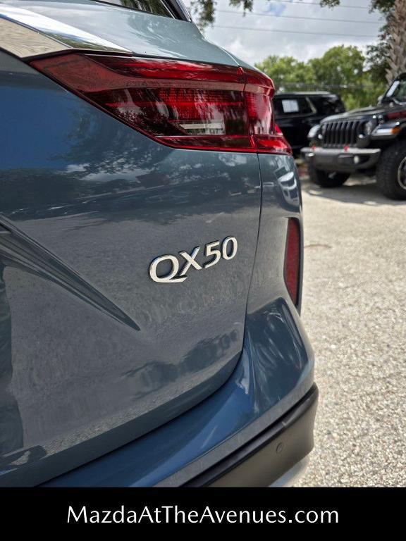 used 2022 INFINITI QX50 car, priced at $28,424