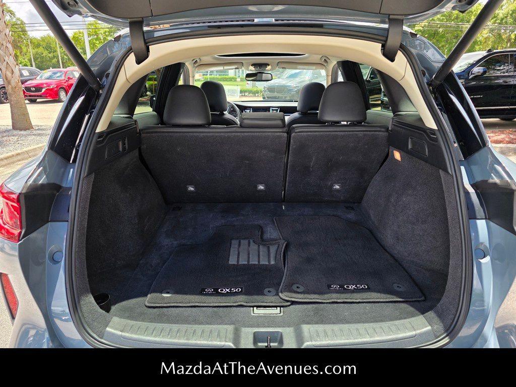 used 2022 INFINITI QX50 car, priced at $28,424