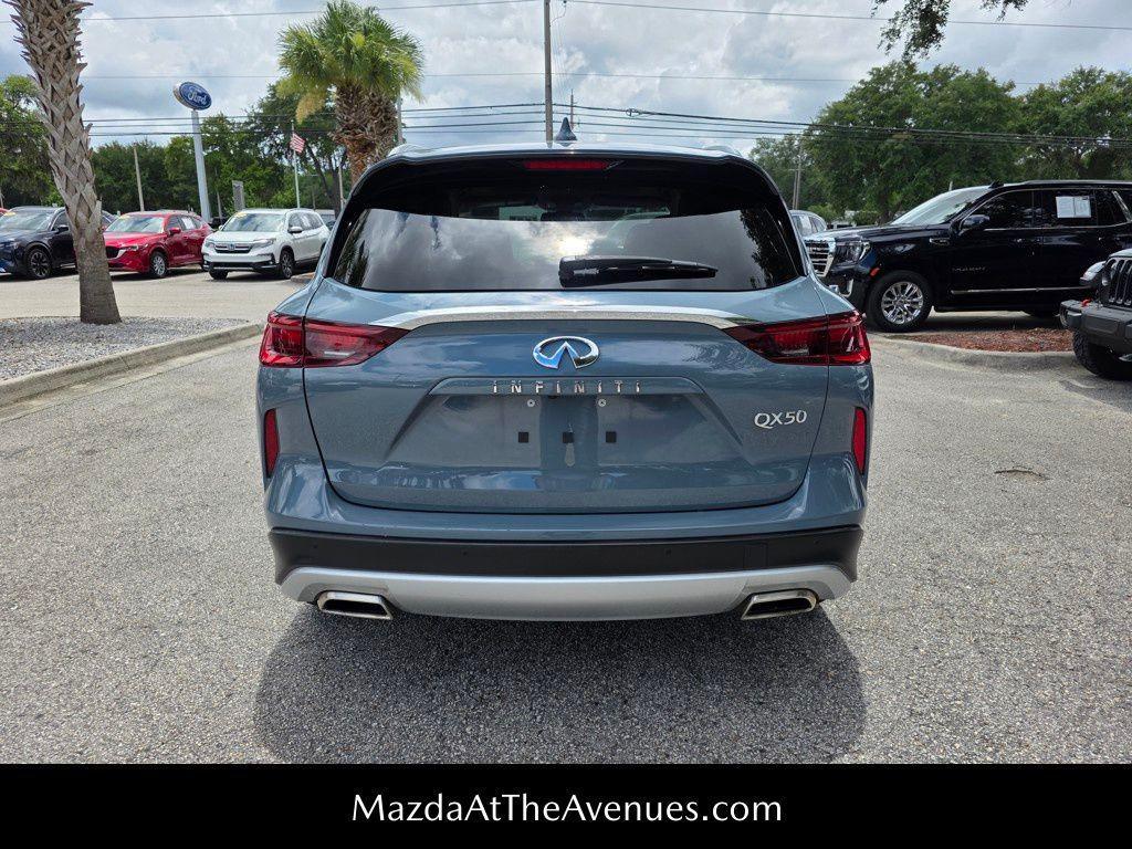 used 2022 INFINITI QX50 car, priced at $28,424