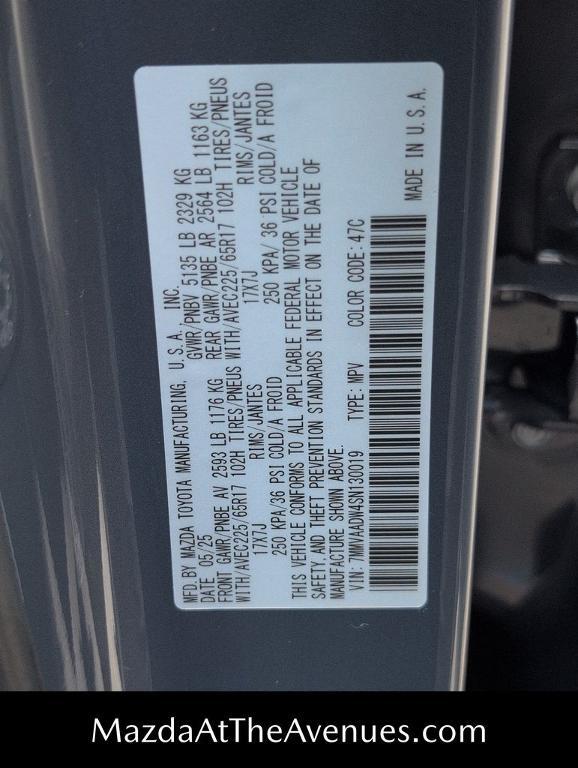new 2025 Mazda CX-50 Hybrid car, priced at $37,918