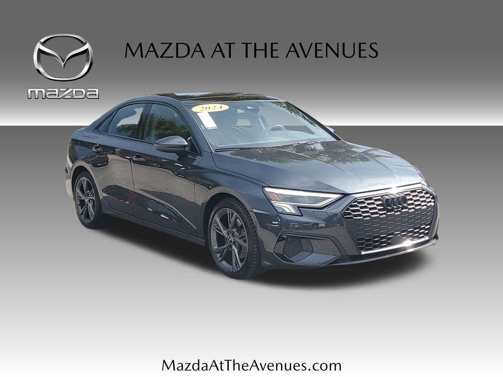used 2024 Audi A3 car, priced at $29,136