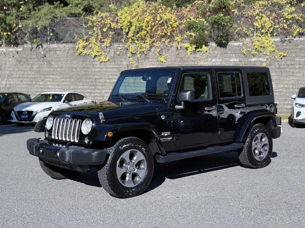 used 2018 Jeep Wrangler JK Unlimited car, priced at $22,649
